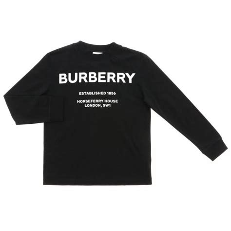 burberry long sleeve tee shirt|long sleeve Burberry t shirt.